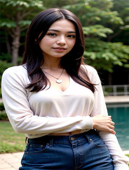 欧美时尚毛衣_银发知播_像女孩的女人